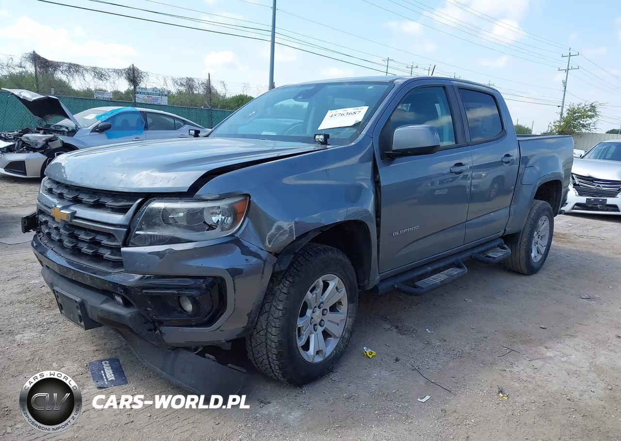 2021 Chevrolet Colorado 2Wd Short Box Lt VIN:1GCGSCEN0M1223248 - 2