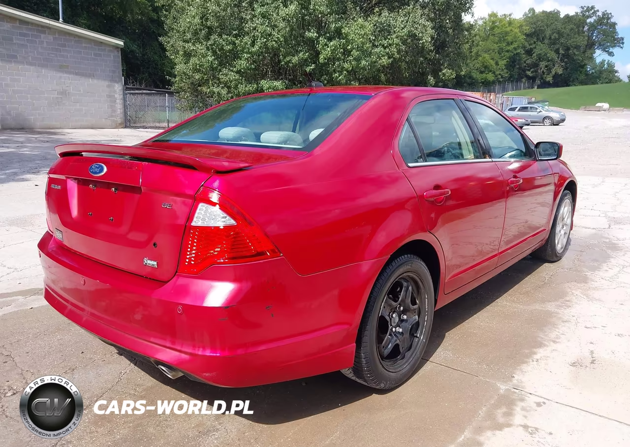 2010 Ford Fusion Se VIN:3FAHP0HG5AR365040 - 4