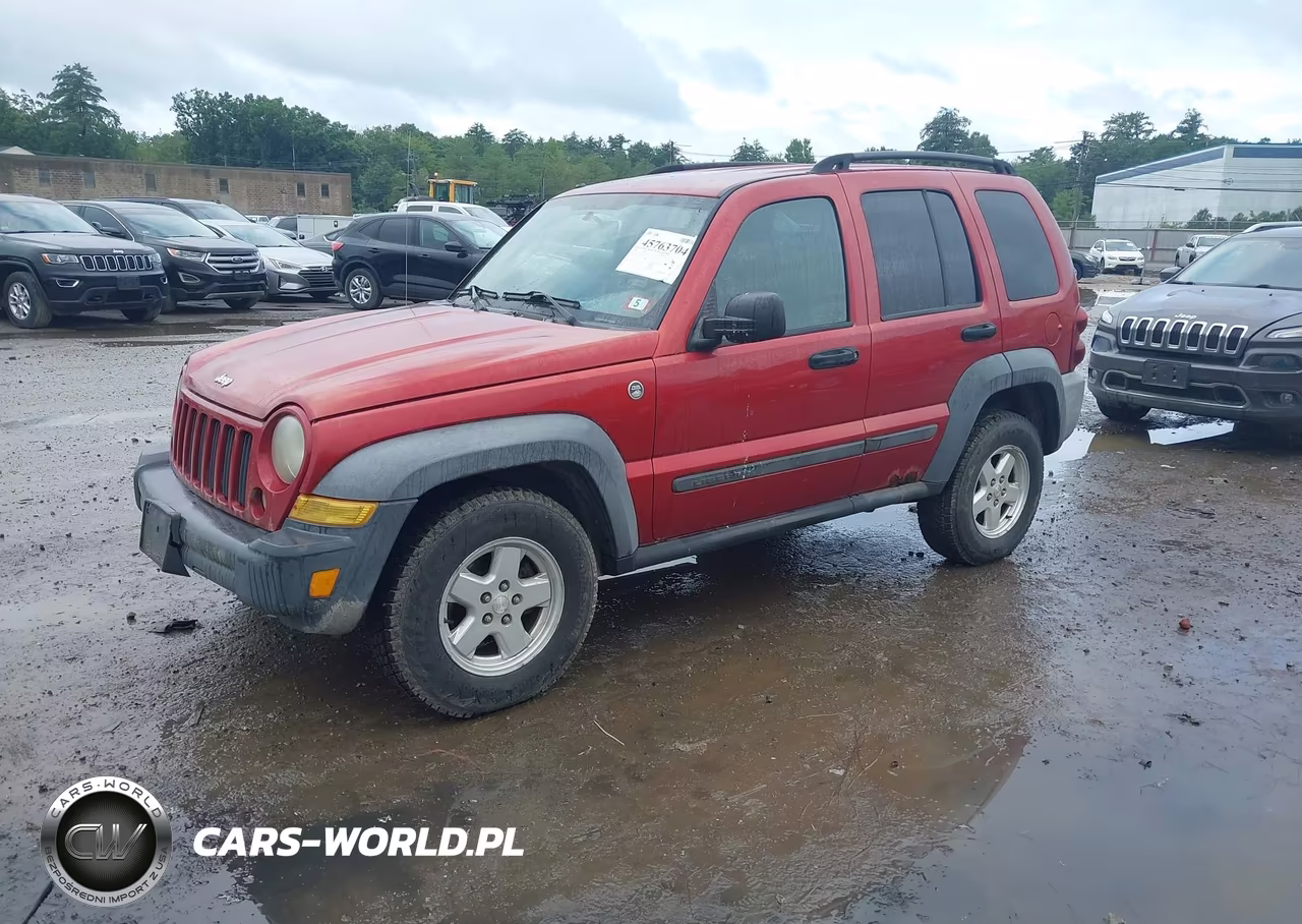 2007 Jeep Liberty Sport VIN:1J4GL48K67W536505 - 2