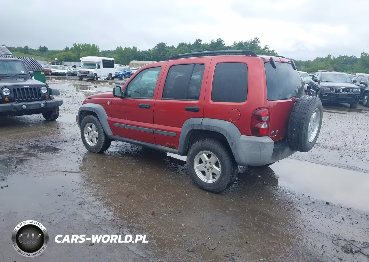2007 Jeep Liberty Sport VIN:1J4GL48K67W536505 - 3