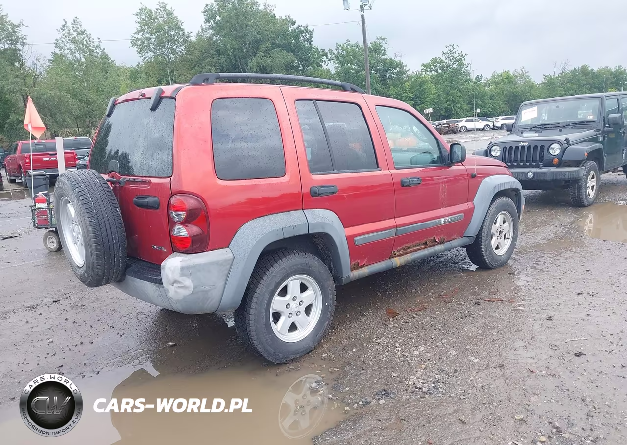 2007 Jeep Liberty Sport VIN:1J4GL48K67W536505 - 4