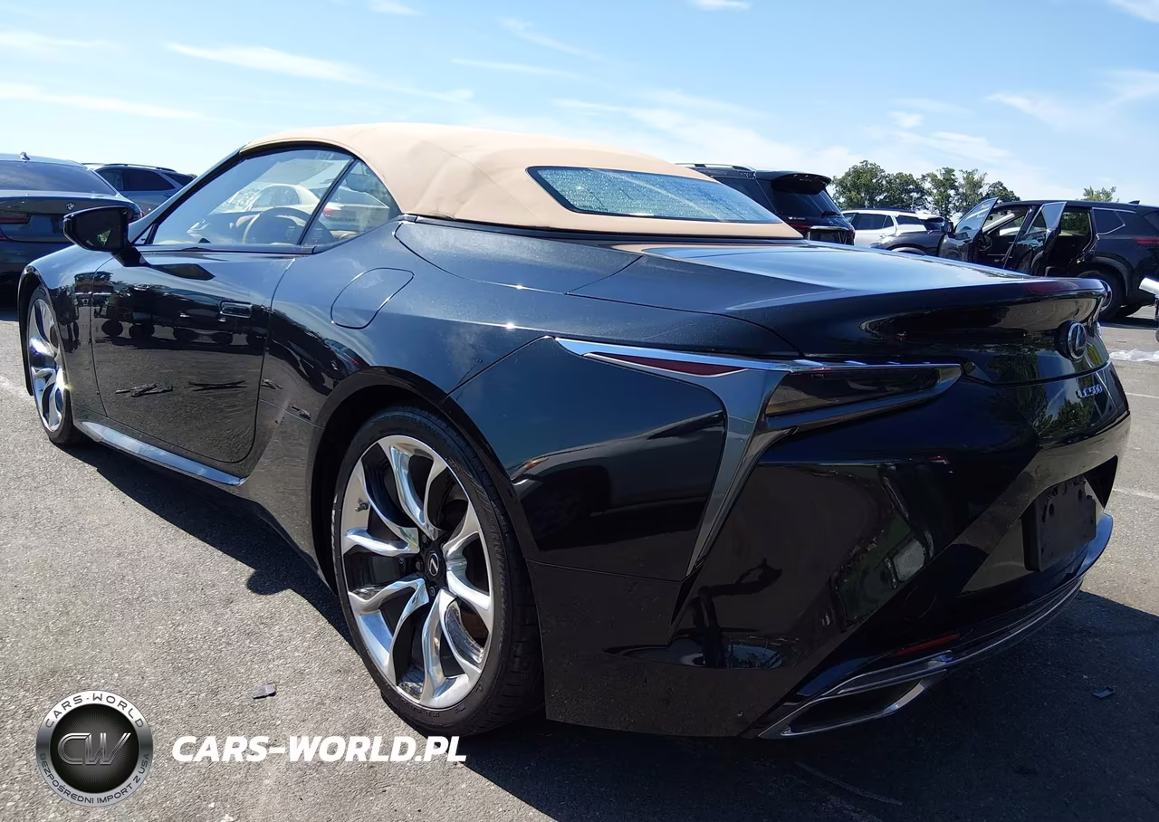 2021 Lexus Lc 500 VIN:JTHKPAAY7MA103641 - 3