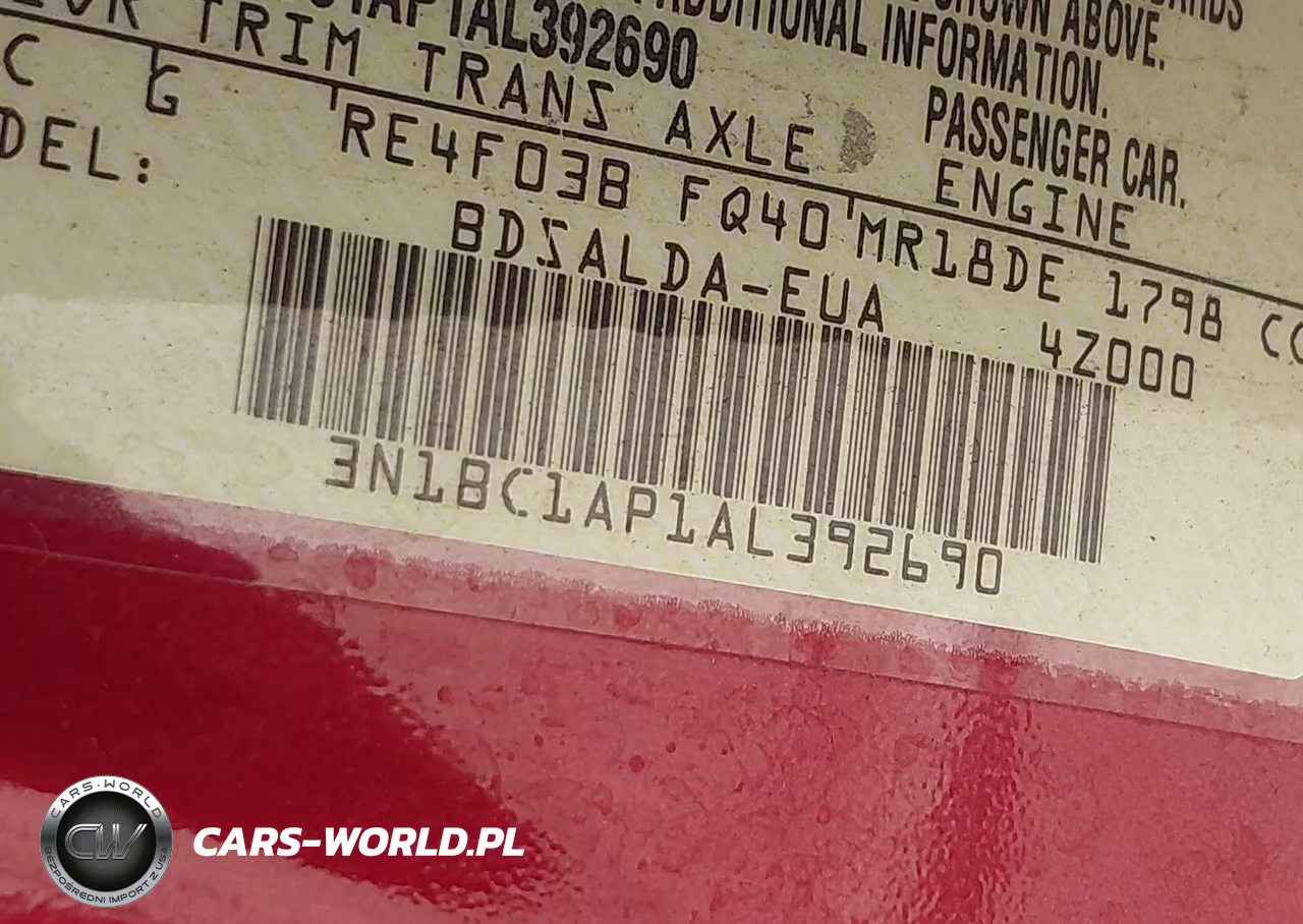 2010 Nissan Versa 1.8S VIN:3N1BC1AP1AL392690 - 9