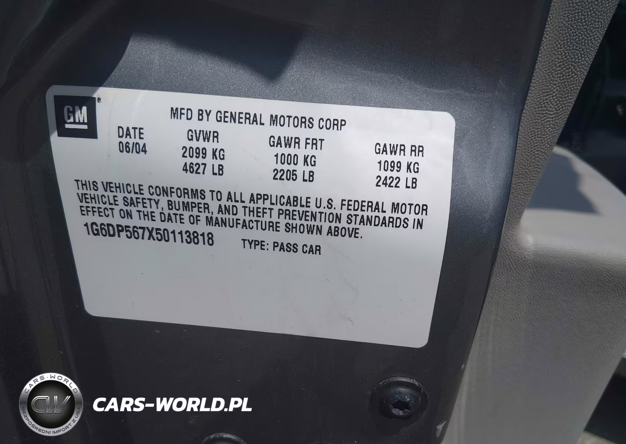 2005 Cadillac Cts Base W-1Sb-1Sc VIN:1G6DP567X50113818 - 9