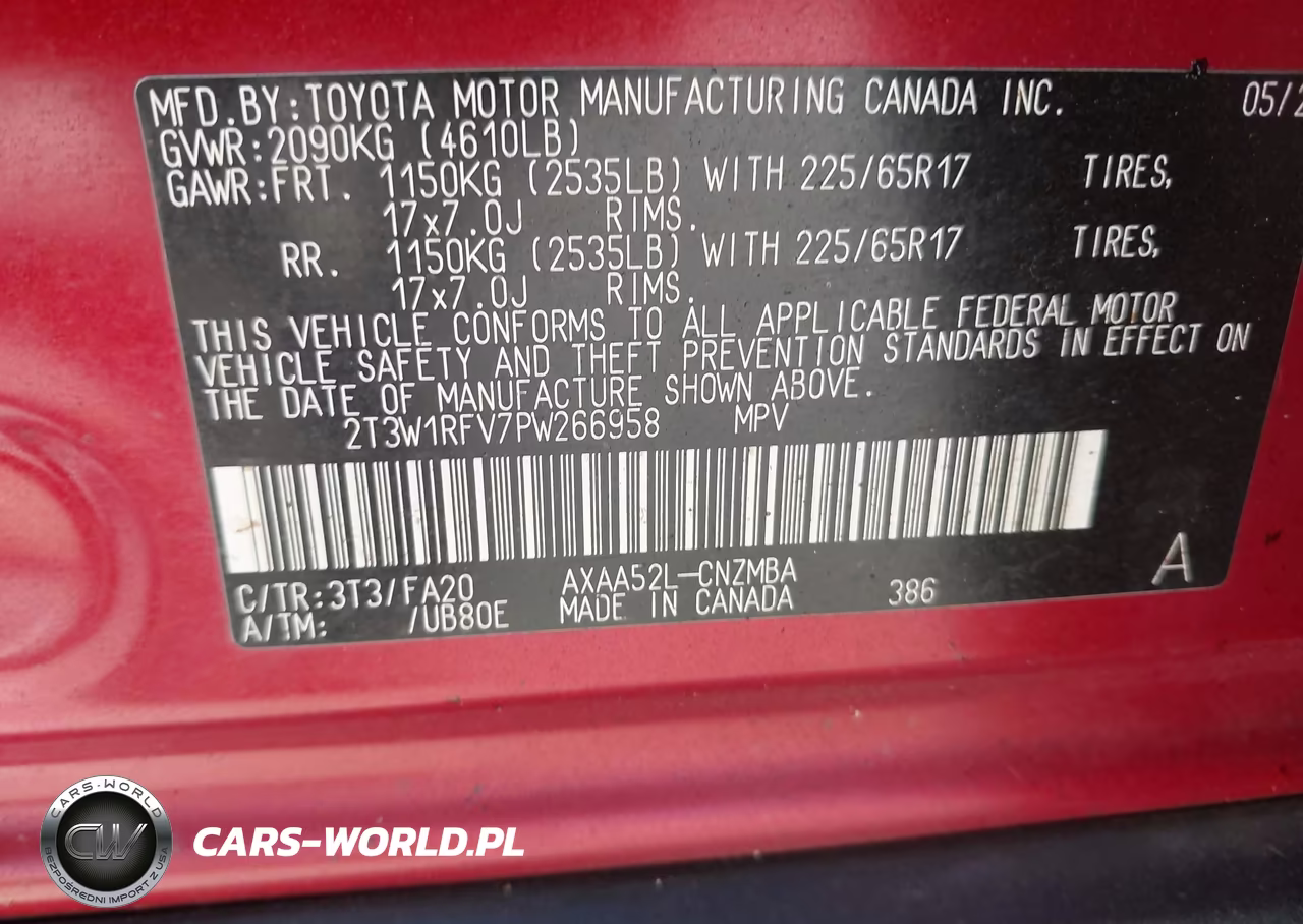 2023 Toyota Rav4 Xle VIN:2T3W1RFV7PW266958 - 9