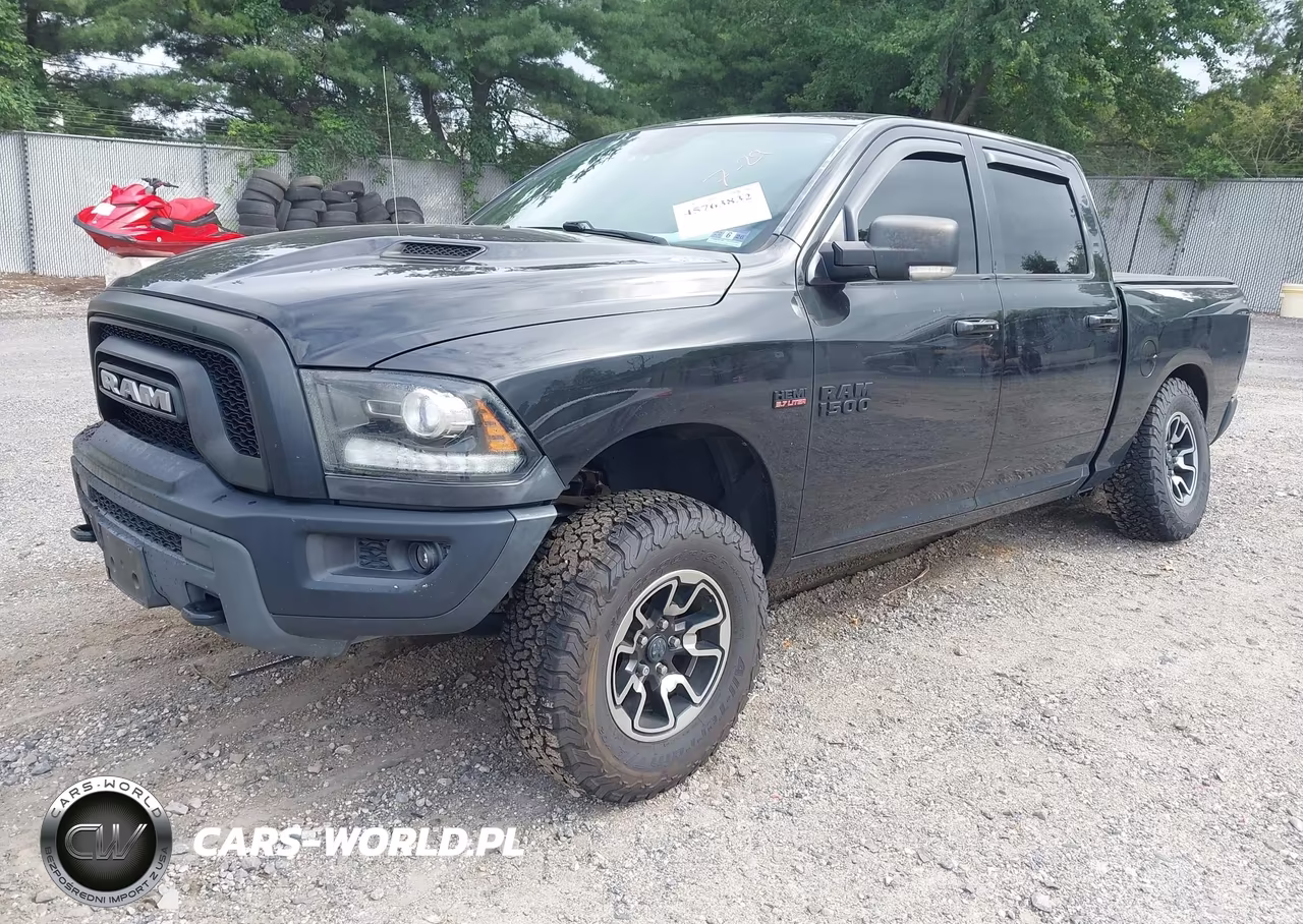 2017 Ram 1500 Rebel VIN:1C6RR7YT7HS536620 - 2