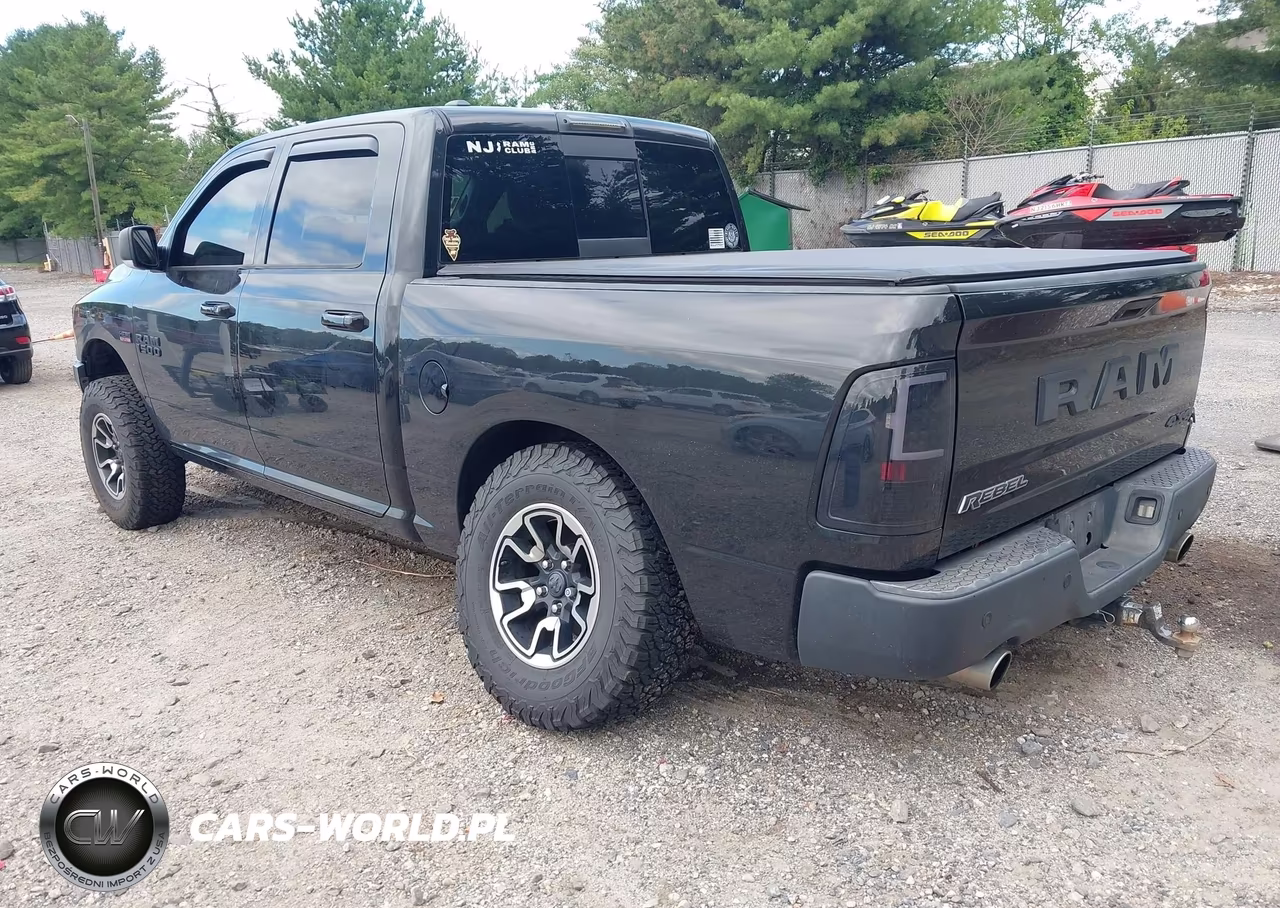 2017 Ram 1500 Rebel VIN:1C6RR7YT7HS536620 - 3