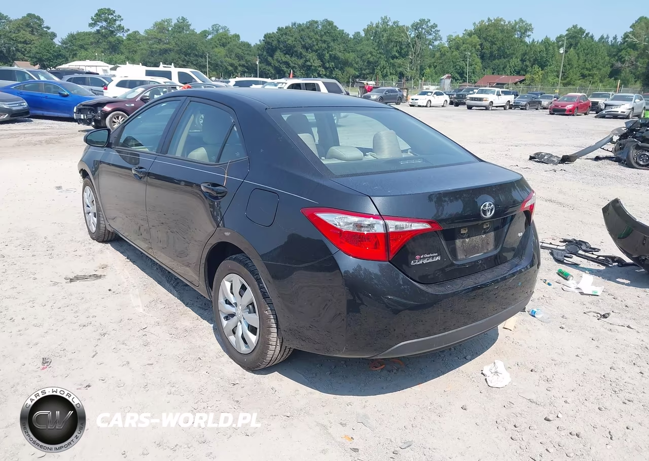 2016 Toyota Corolla Le VIN:5YFBURHE3GP373096 - 3