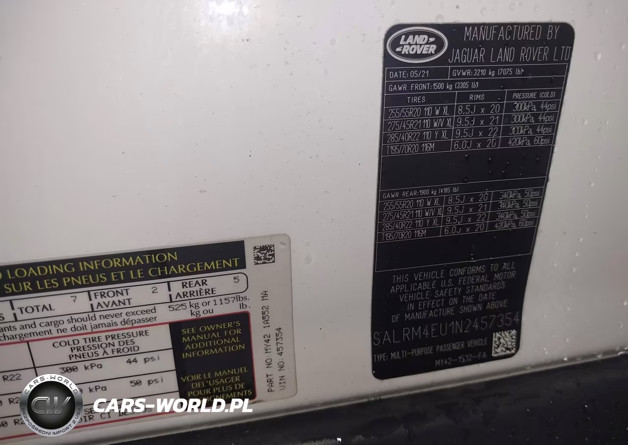 2022 Land Rover Discovery P360 Hse R-Dynamic VIN:SALRM4EU1N2457354 - 9