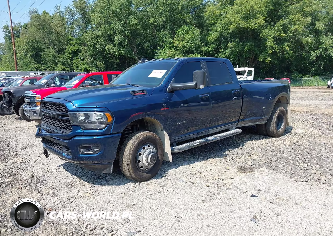 2022 Ram 3500 Big Horn 4X4 8' Box VIN:3C63RRHL6NG415372 - 2