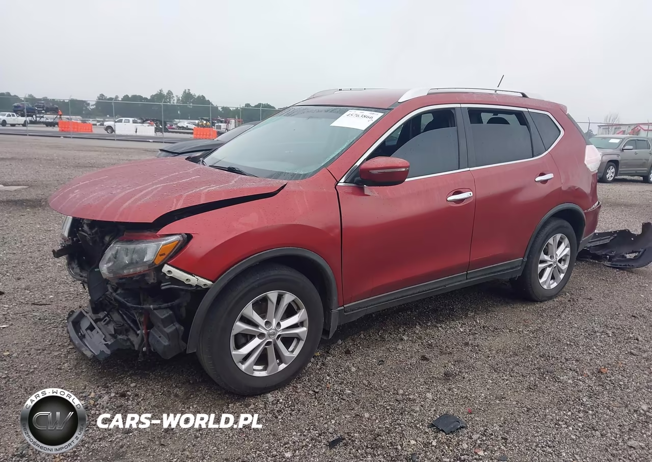 2015 Nissan Rogue Sv VIN:KNMAT2MT2FP502228 - 2