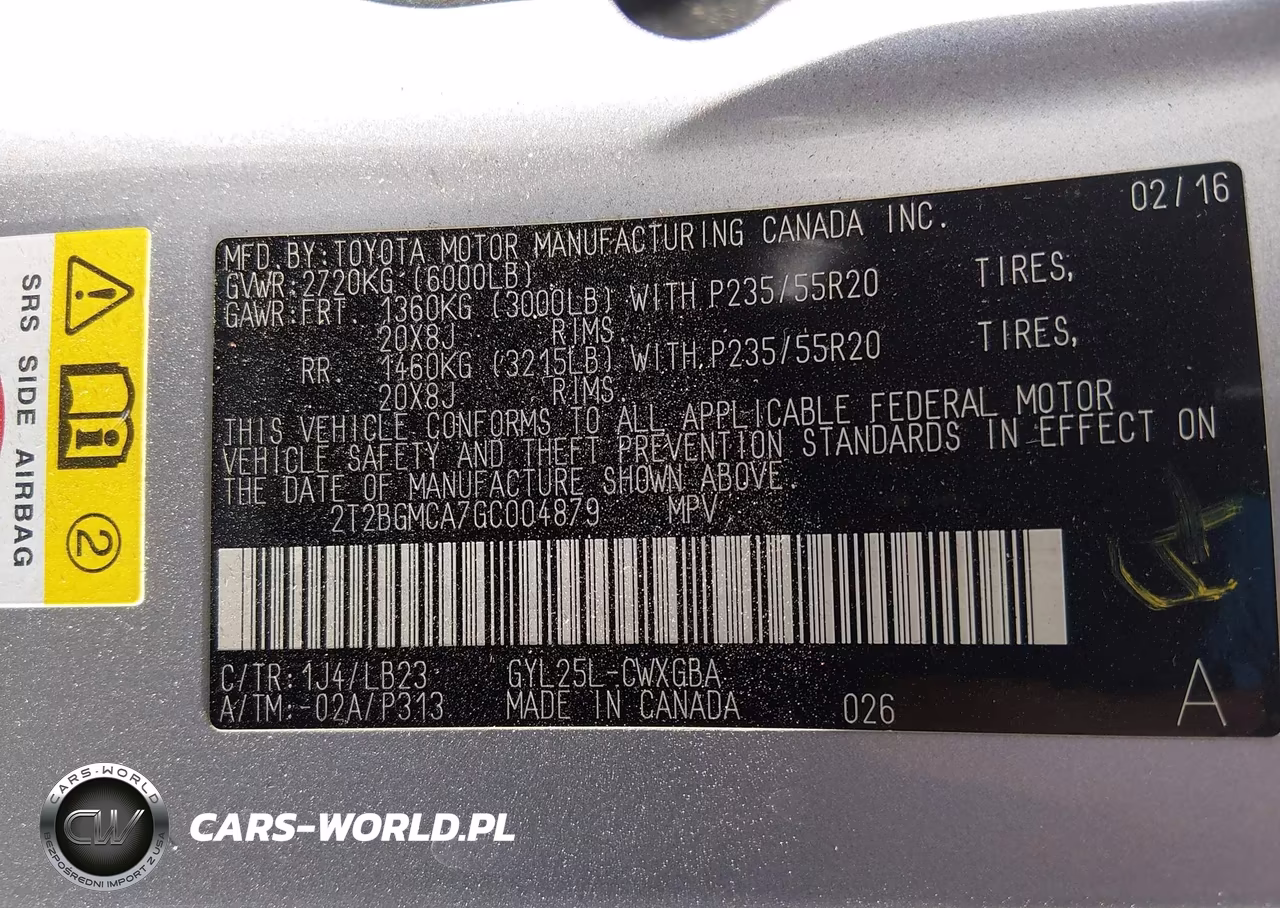 2016 Lexus Rx 450H VIN:2T2BGMCA7GC004879 - 9