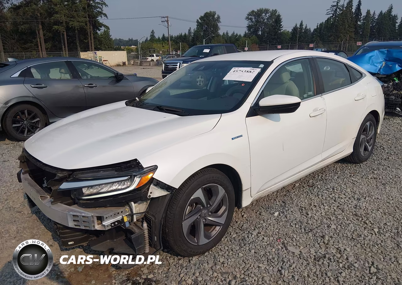 2019 Honda Insight Ex VIN:19XZE4F54KE026226 - 2