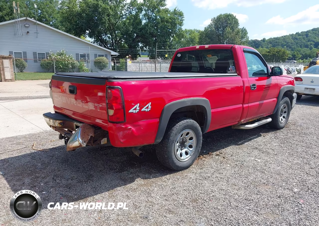 2007 Chevrolet Silverado 1500 Classic Work Truck VIN:3GCEK14X17G214188 - 4