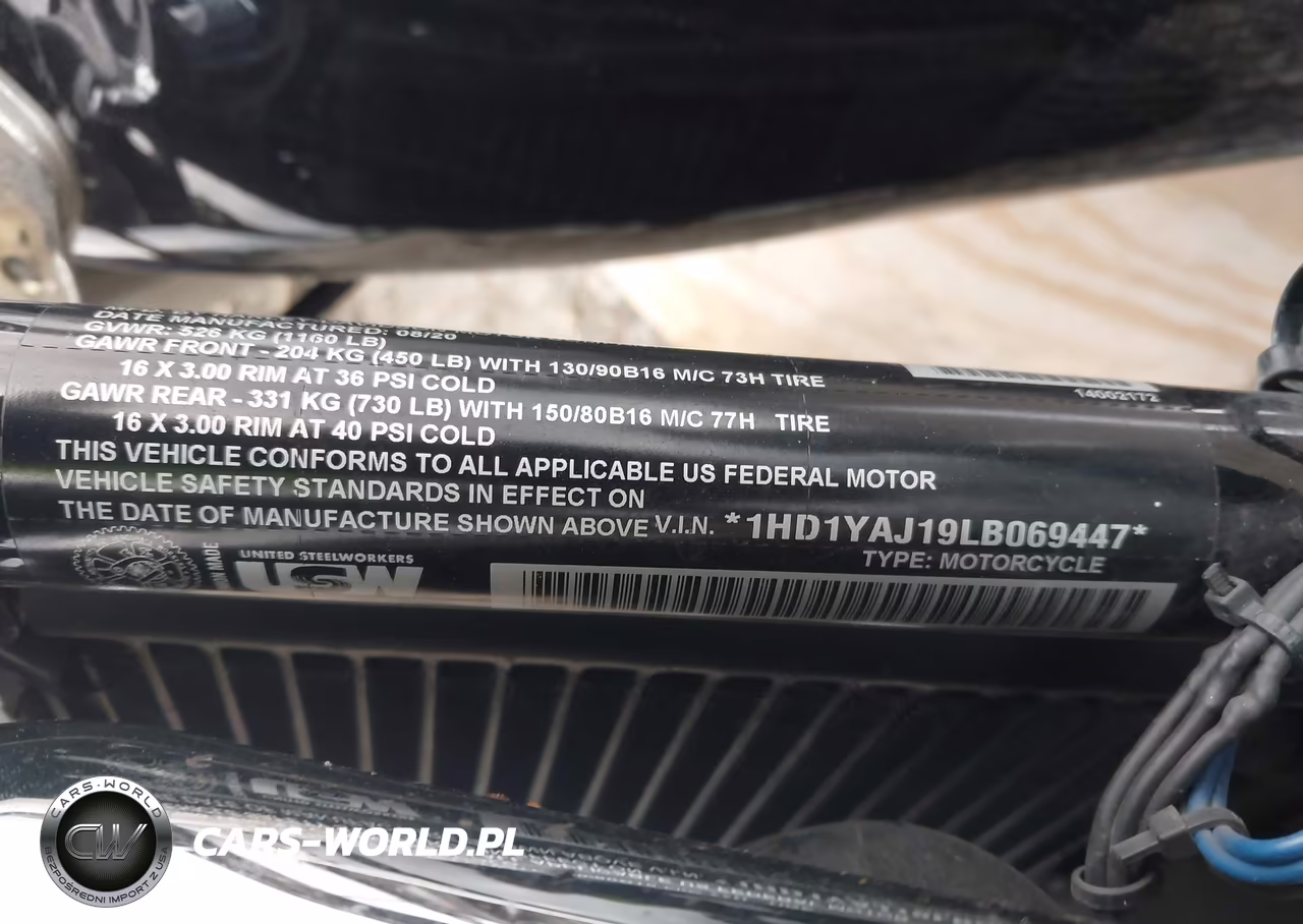 2020 Harley-Davidson Flhc VIN:1HD1YAJ19LB069447 - 10