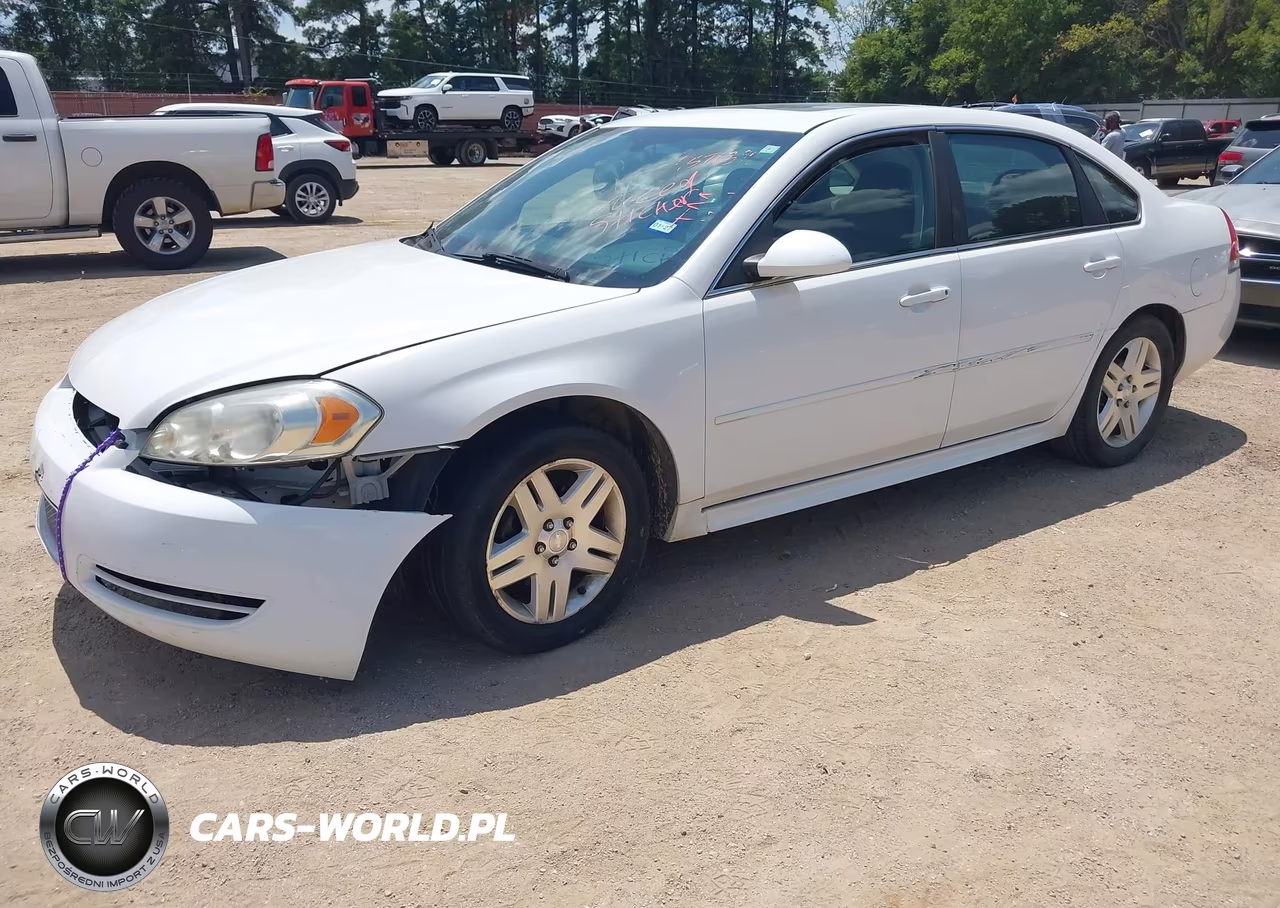 2013 Chevrolet Impala Lt VIN:2G1WG5E36D1251114 - 2