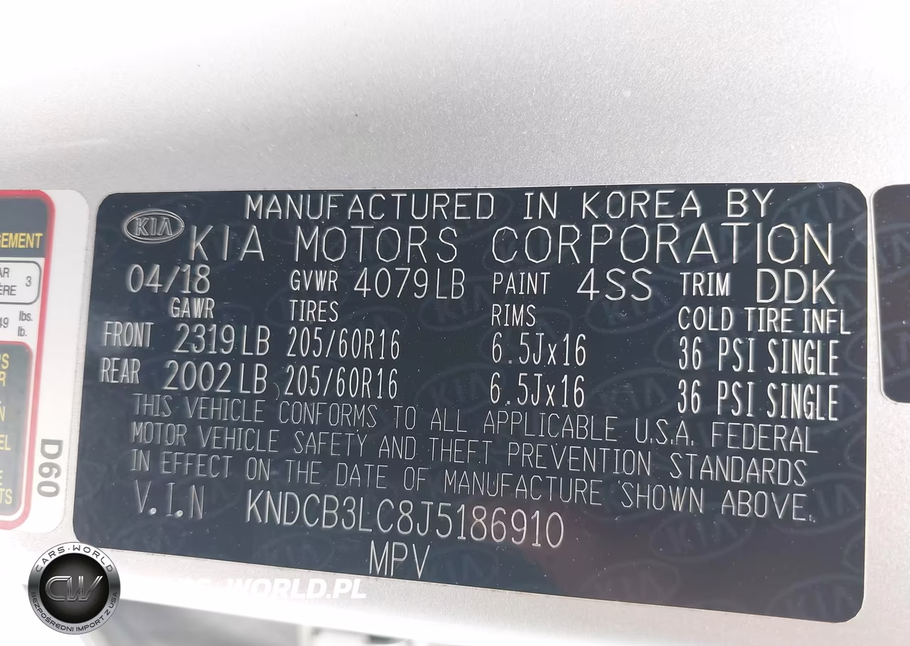 2018 Kia Niro Fe VIN:KNDCB3LC8J5186910 - 9
