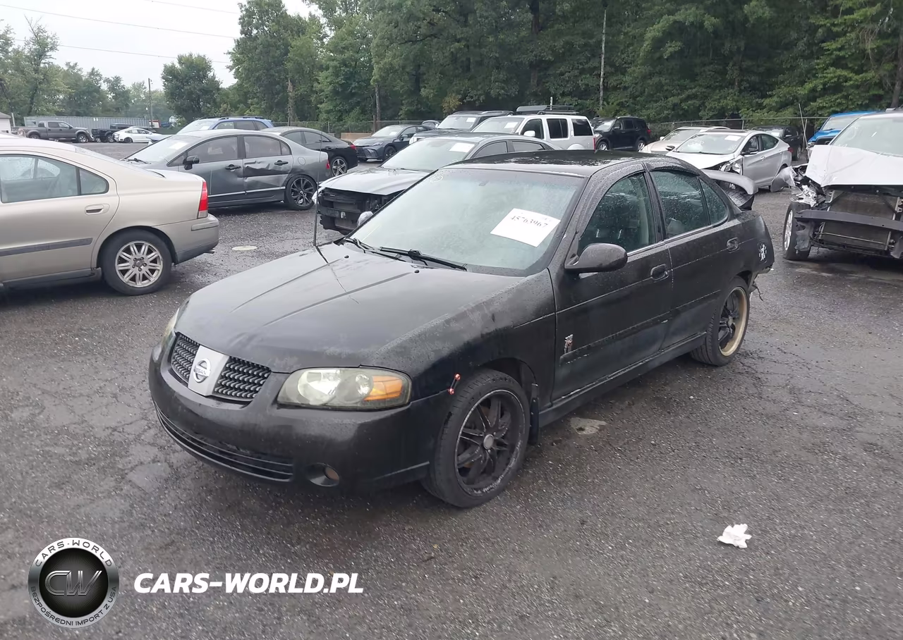 2004 Nissan Sentra Se-R Spec V VIN:3N1AB51D14L732713 - 2