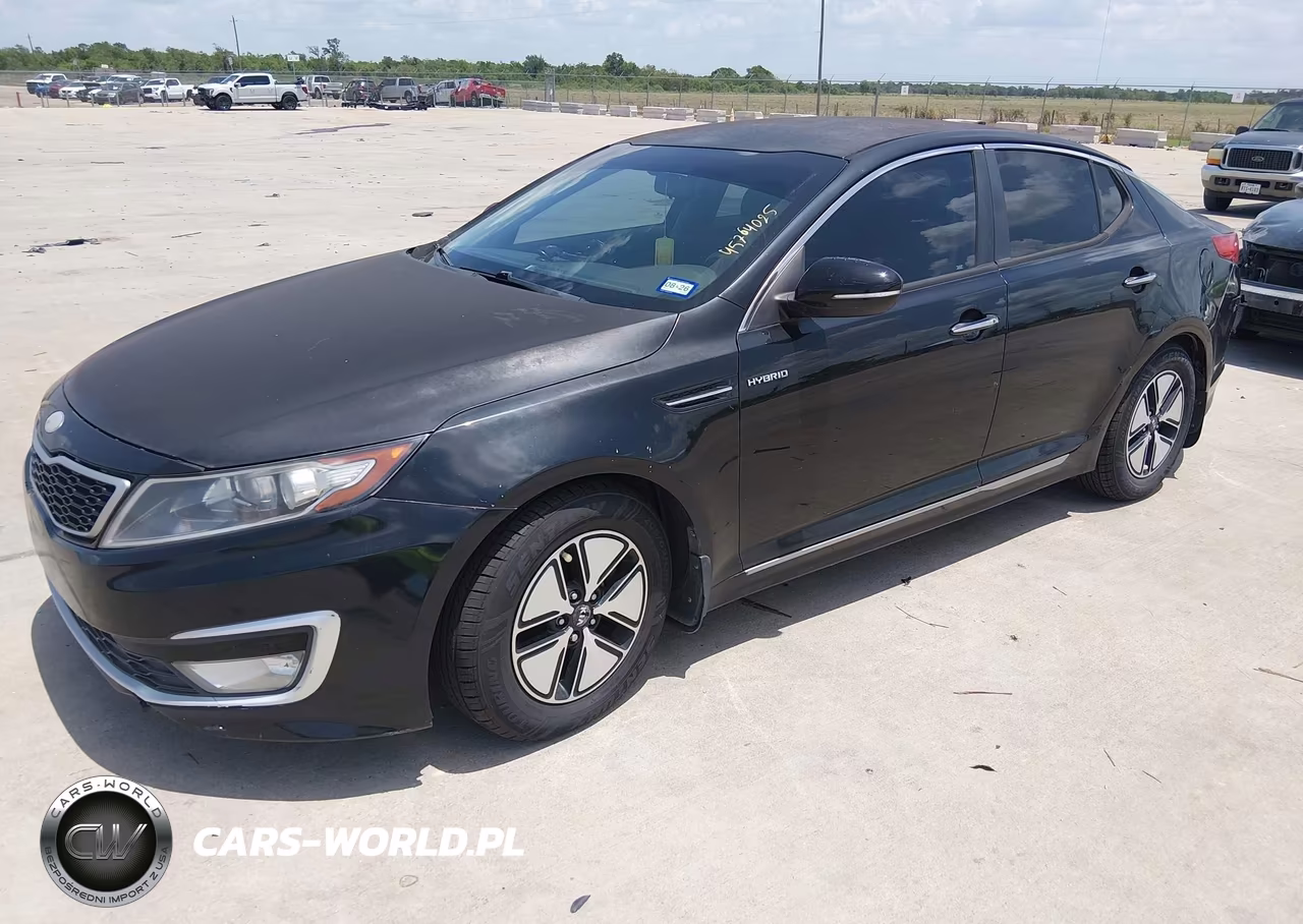 2013 Kia Optima Hybrid Lx VIN:KNAGM4AD8D5047228 - 2