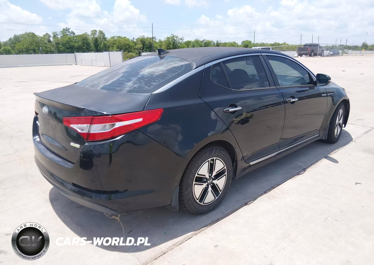 2013 Kia Optima Hybrid Lx VIN:KNAGM4AD8D5047228 - 4