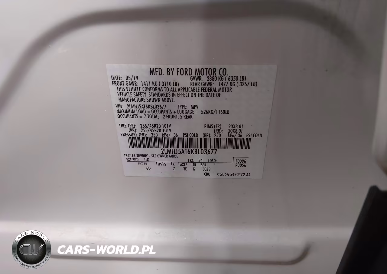 2019 Lincoln Mkt Reserve VIN:2LMHJ5AT6KBL03677 - 9