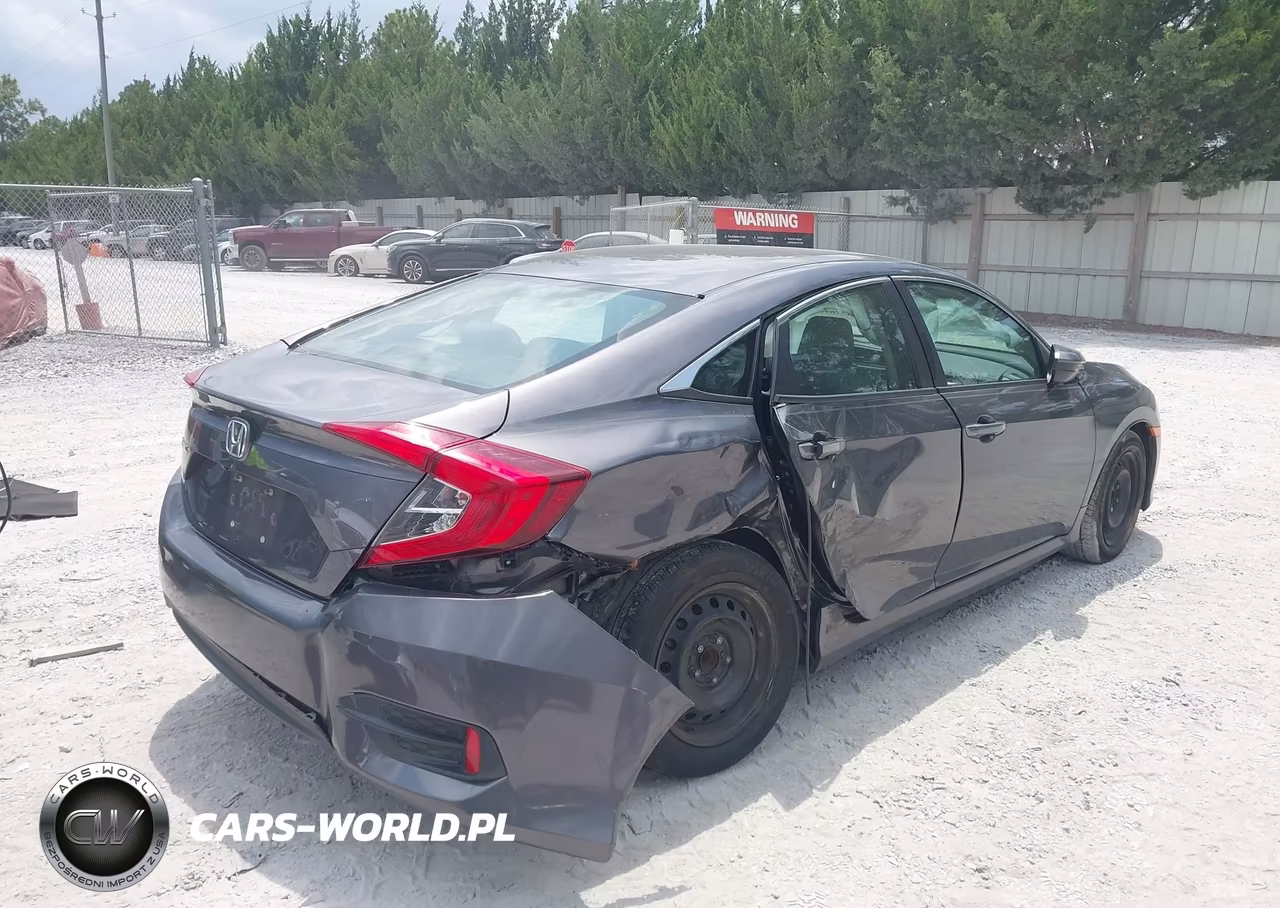 2016 Honda Civic Lx VIN:19XFC2F56GE219515 - 4