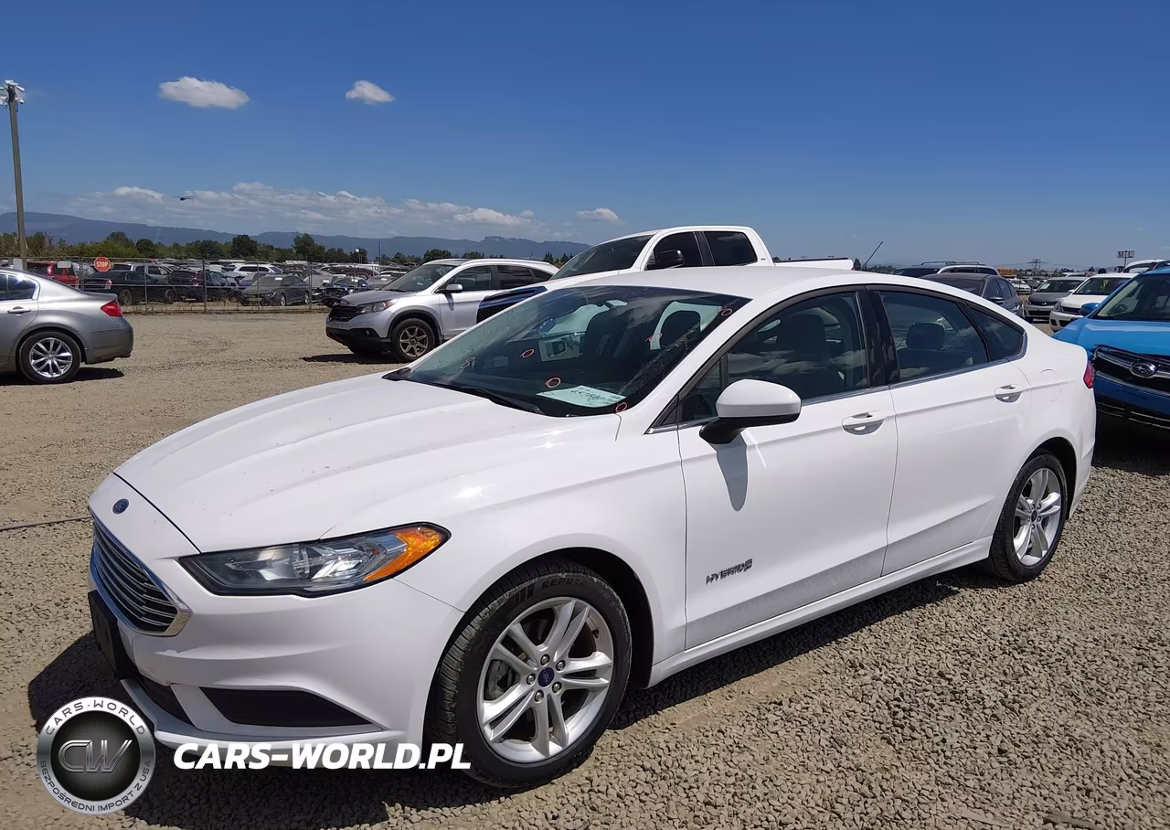 2018 Ford Fusion Hybrid S VIN:3FA6P0UU4JR271475 - 2