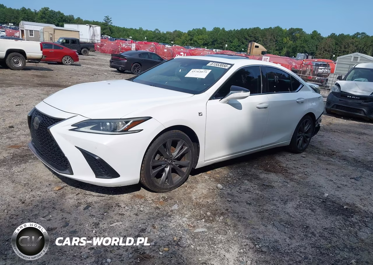 2019 Lexus Es 350 F Sport VIN:58ABZ1B13KU007261 - 2