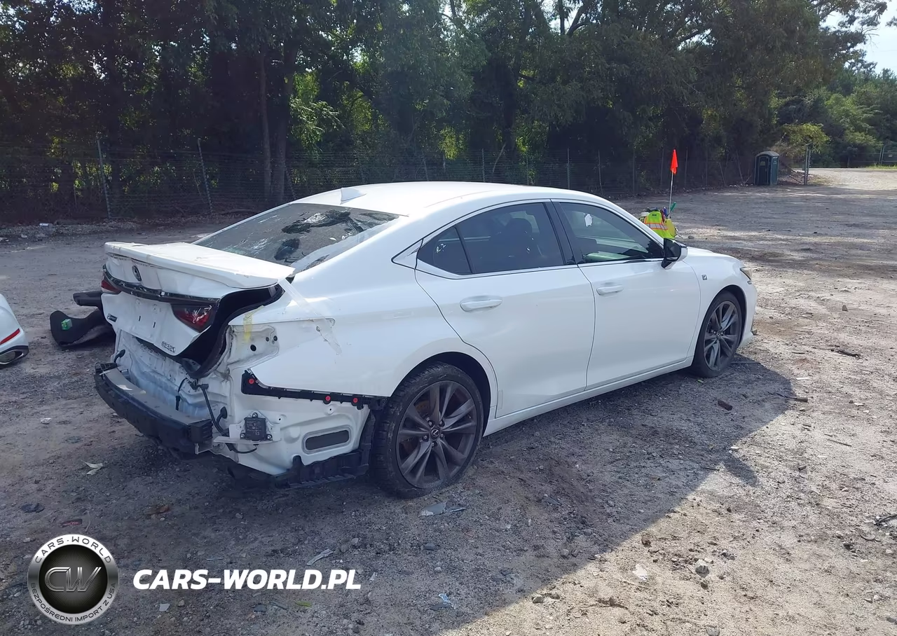 2019 Lexus Es 350 F Sport VIN:58ABZ1B13KU007261 - 4