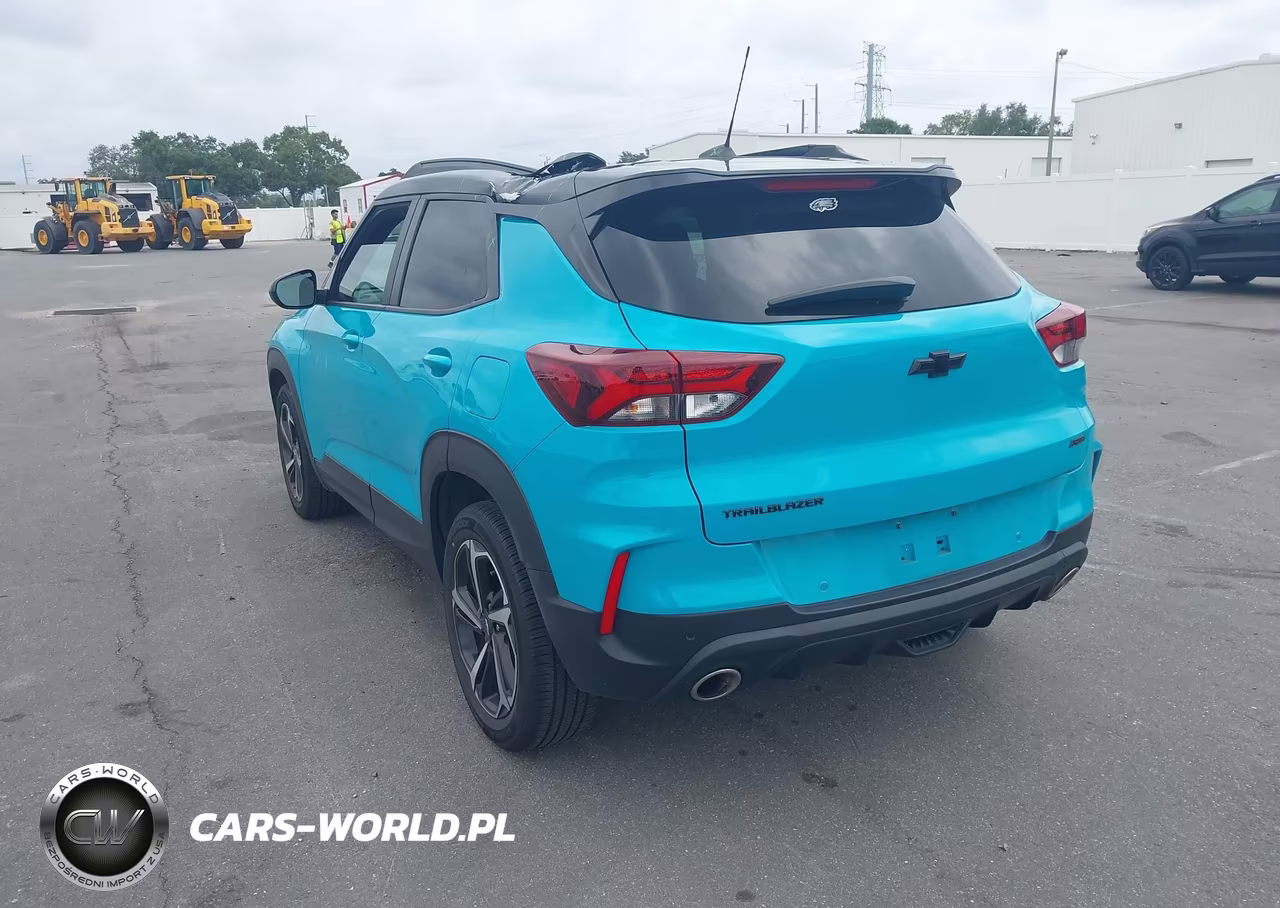 2021 Chevrolet Trailblazer Fwd Rs VIN:KL79MTSL3MB166928 - 3