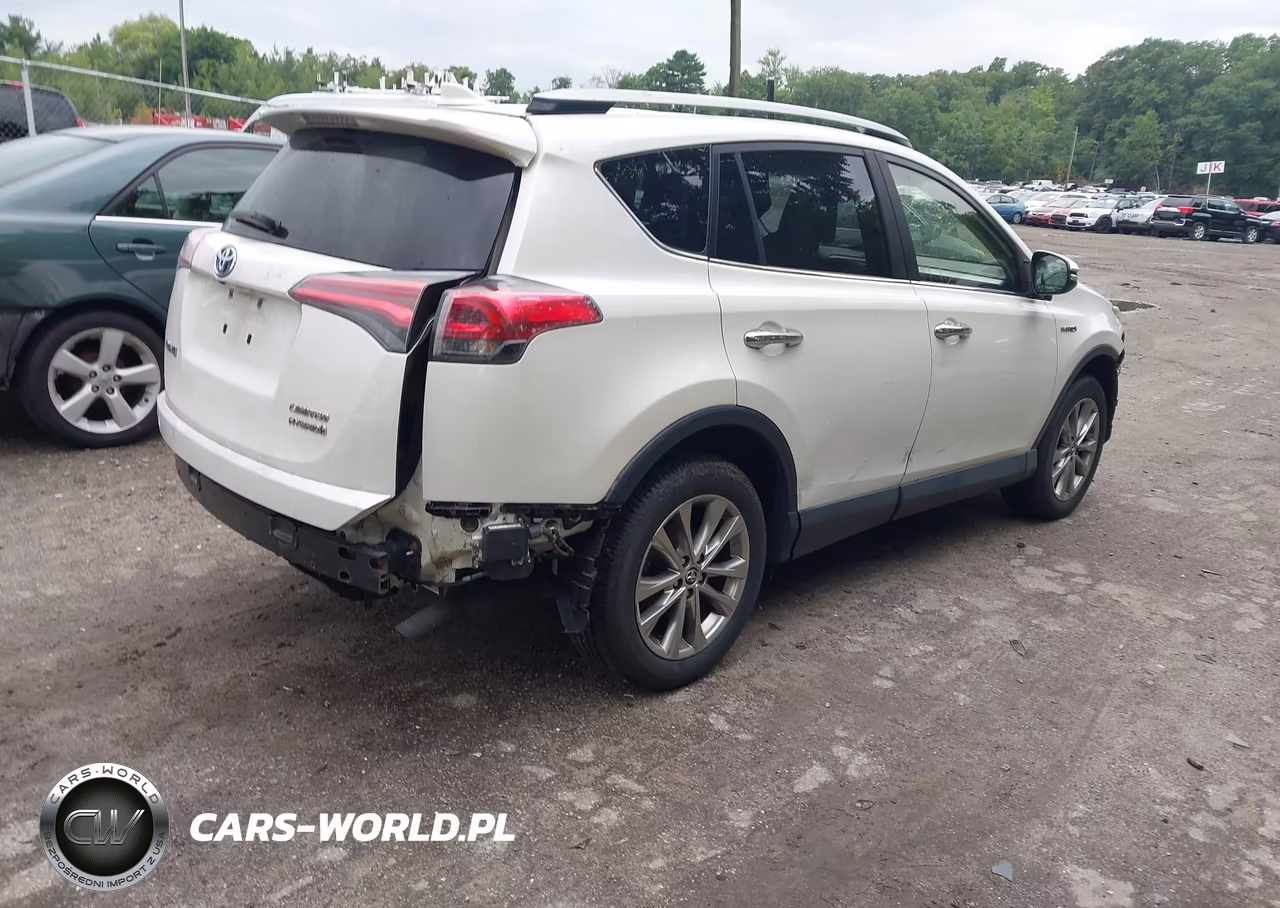 2017 Toyota Rav4 Hybrid Limited VIN:JTMDJREV2HD067923 - 4