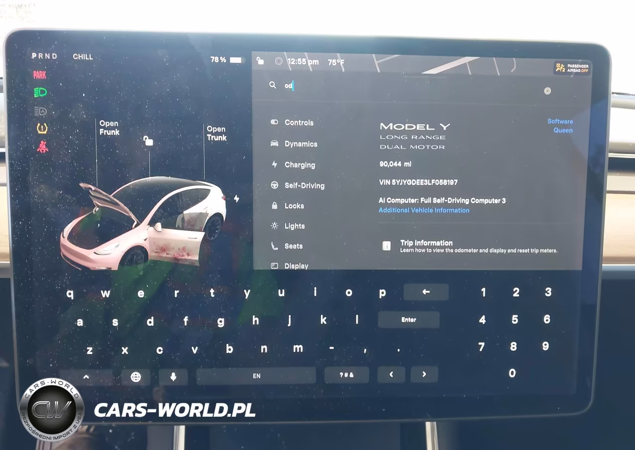 2020 Tesla Model Y Long Range Dual Motor All-Wheel Drive VIN:5YJYGDEE3LF058197 - 7