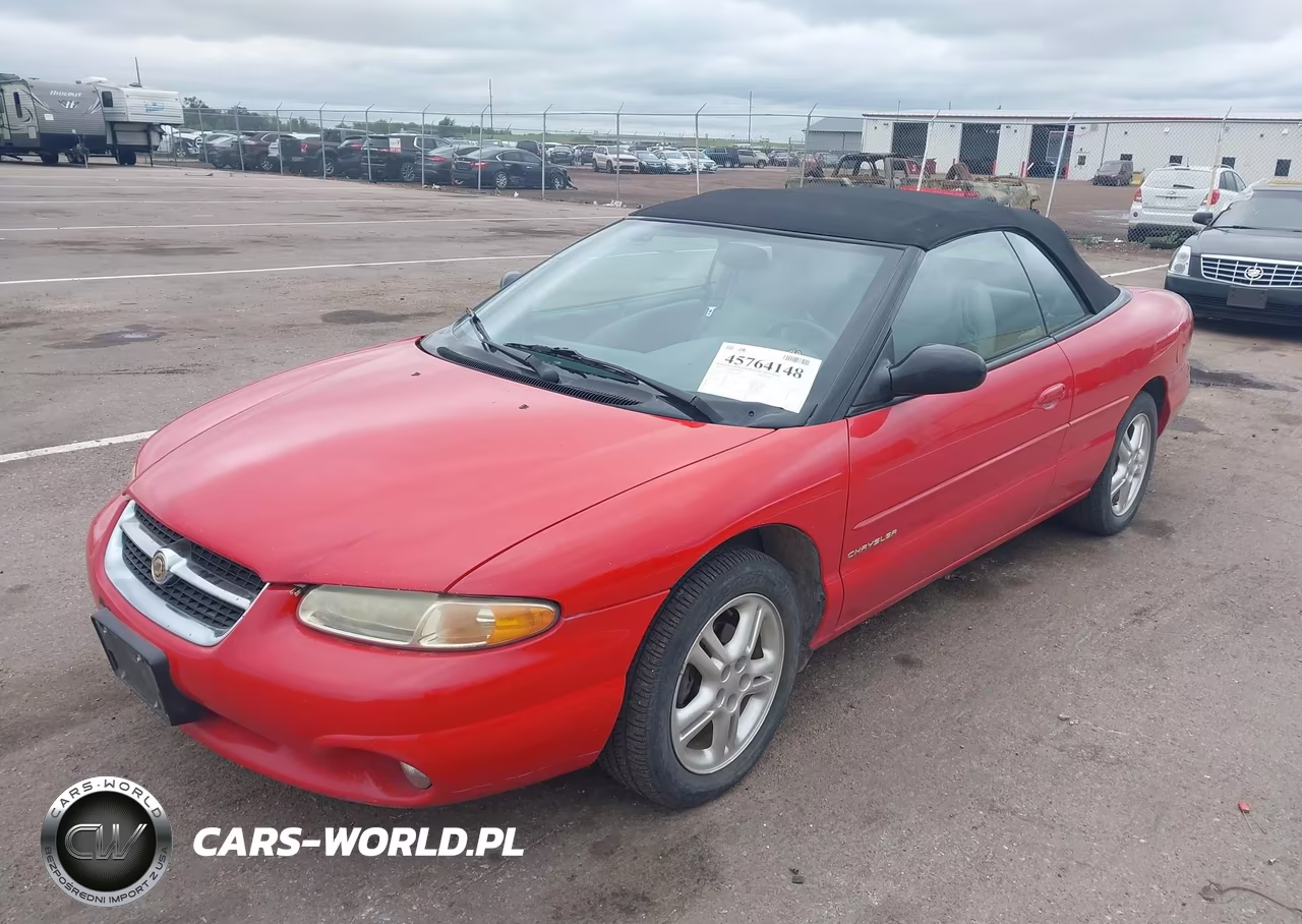 1997 Chrysler Sebring Jxi VIN:3C3EL55H1VT614238 - 2