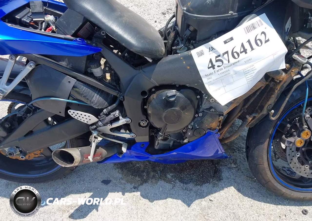 2002 Yamaha Yzfr1 VIN:JYARN10Y02A001341 - 8