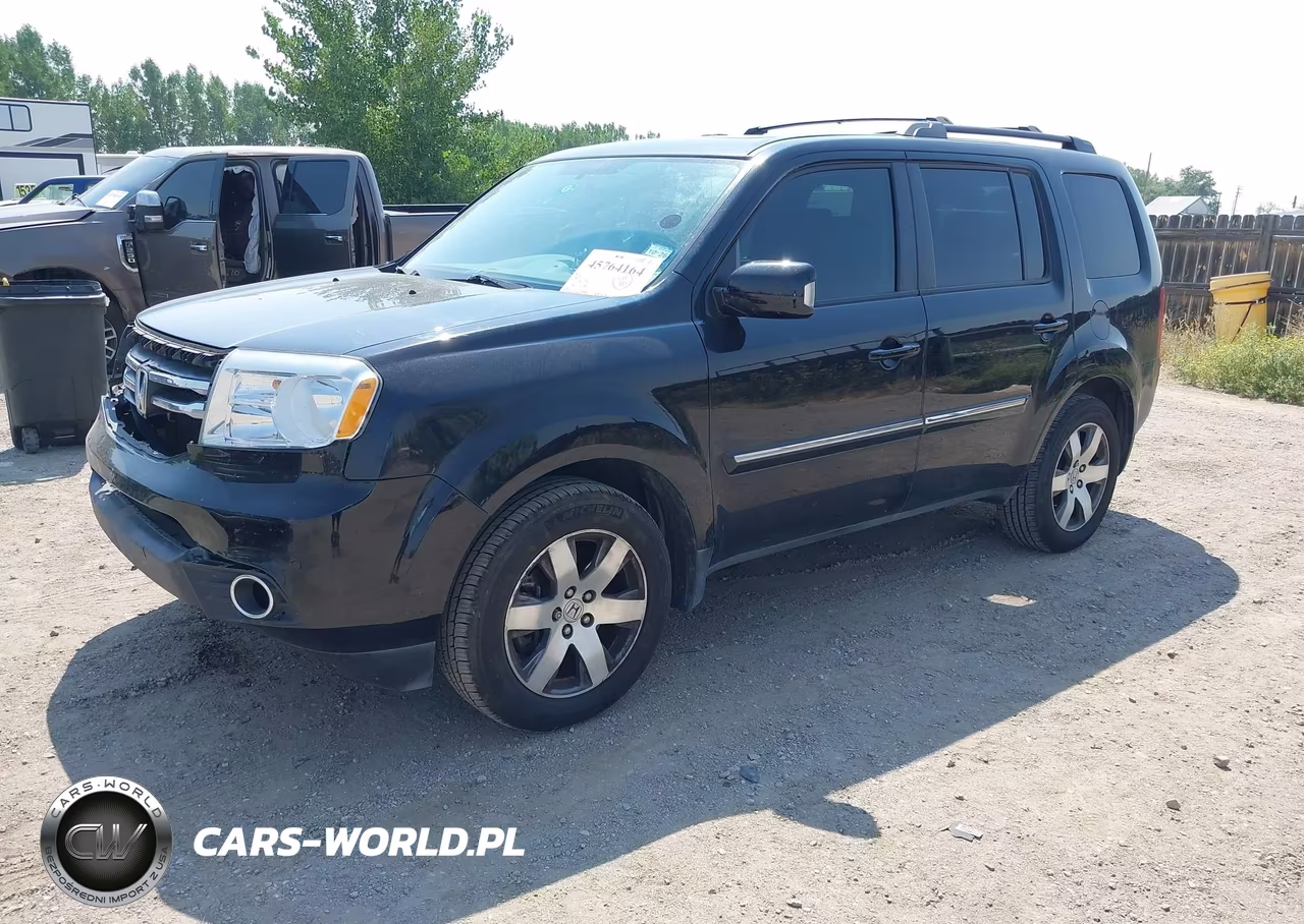 2014 Honda Pilot Touring VIN:5FNYF3H9XEB004135 - 2
