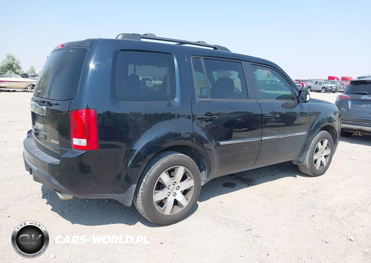 2014 Honda Pilot Touring VIN:5FNYF3H9XEB004135 - 4
