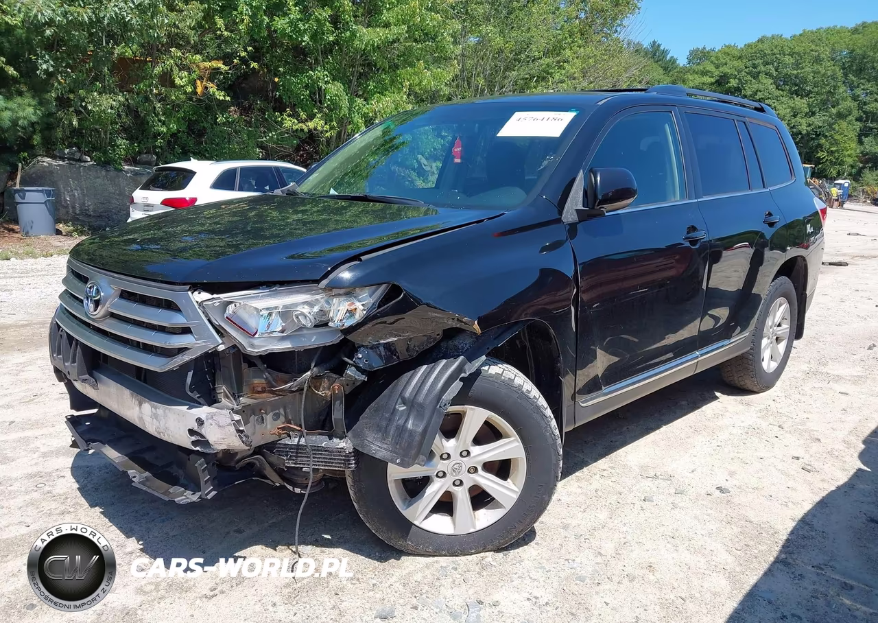 2012 Toyota Highlander Base V6 VIN:5TDBK3EH6CS134533 - 2