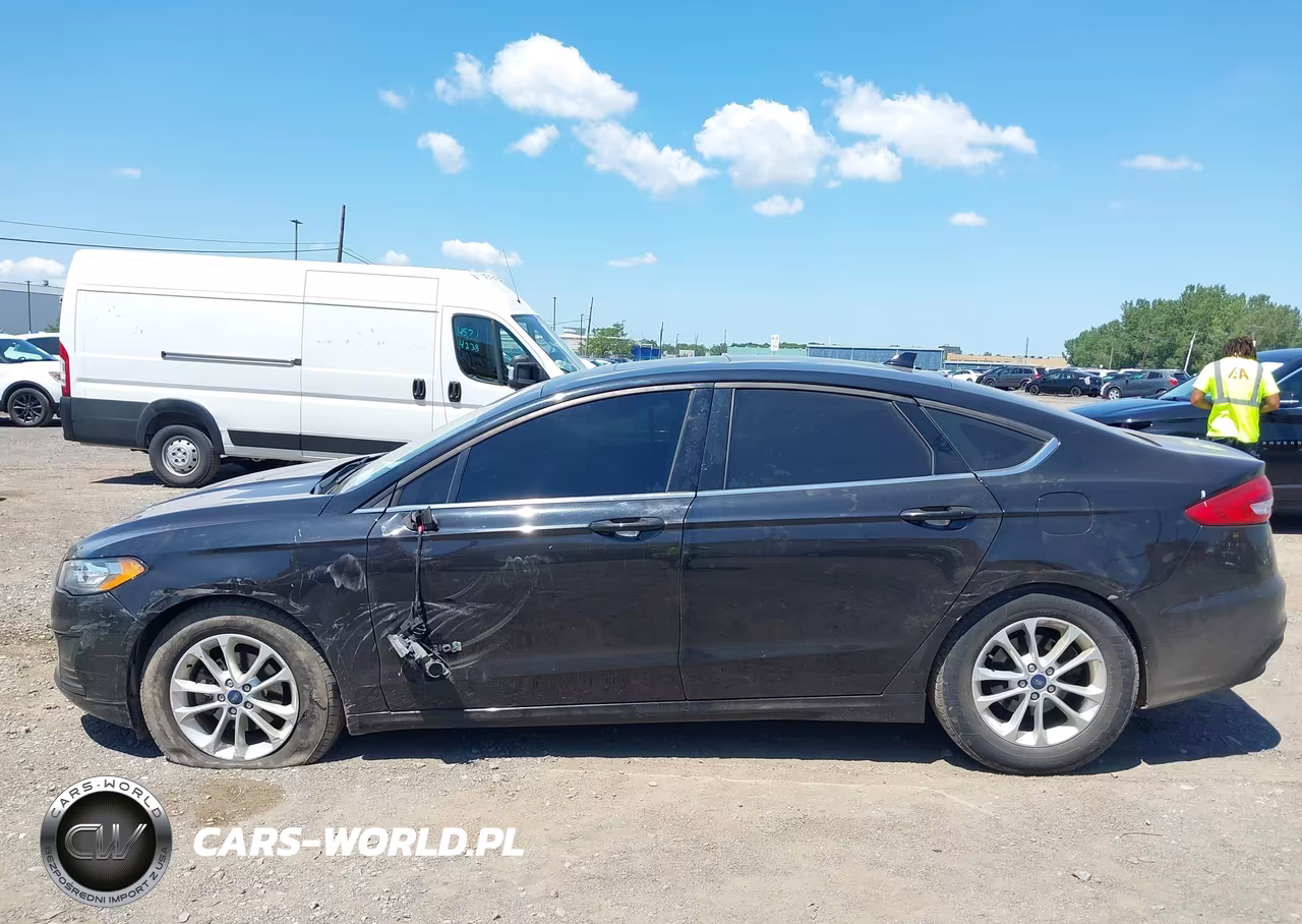 2019 Ford Fusion Hybrid Se VIN:3FA6P0LU2KR235173 - 14