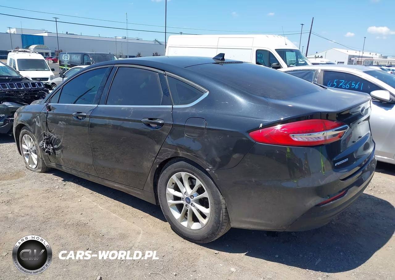 2019 Ford Fusion Hybrid Se VIN:3FA6P0LU2KR235173 - 3