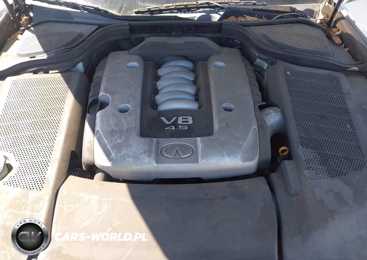 2008 Infiniti M45 VIN:JNKBY01E98M500835 - 10