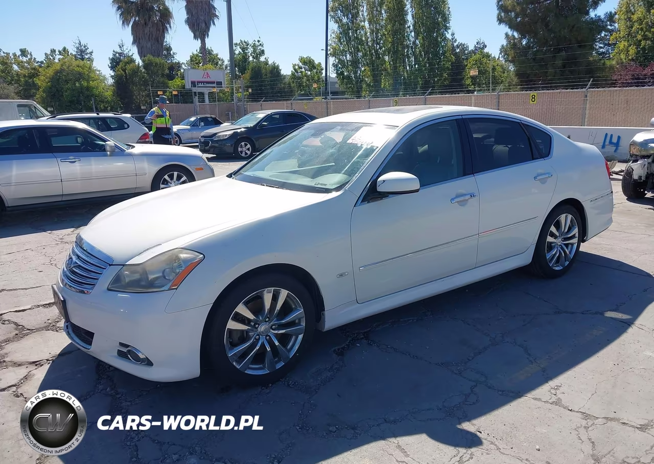 2008 Infiniti M45 VIN:JNKBY01E98M500835 - 2