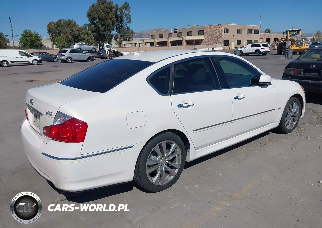 2008 Infiniti M45 VIN:JNKBY01E98M500835 - 4