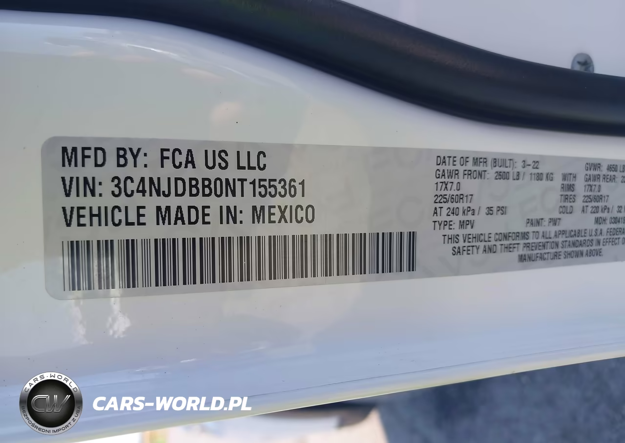 2022 Jeep Compass Latitude 4X4 VIN:3C4NJDBB0NT155361 - 9