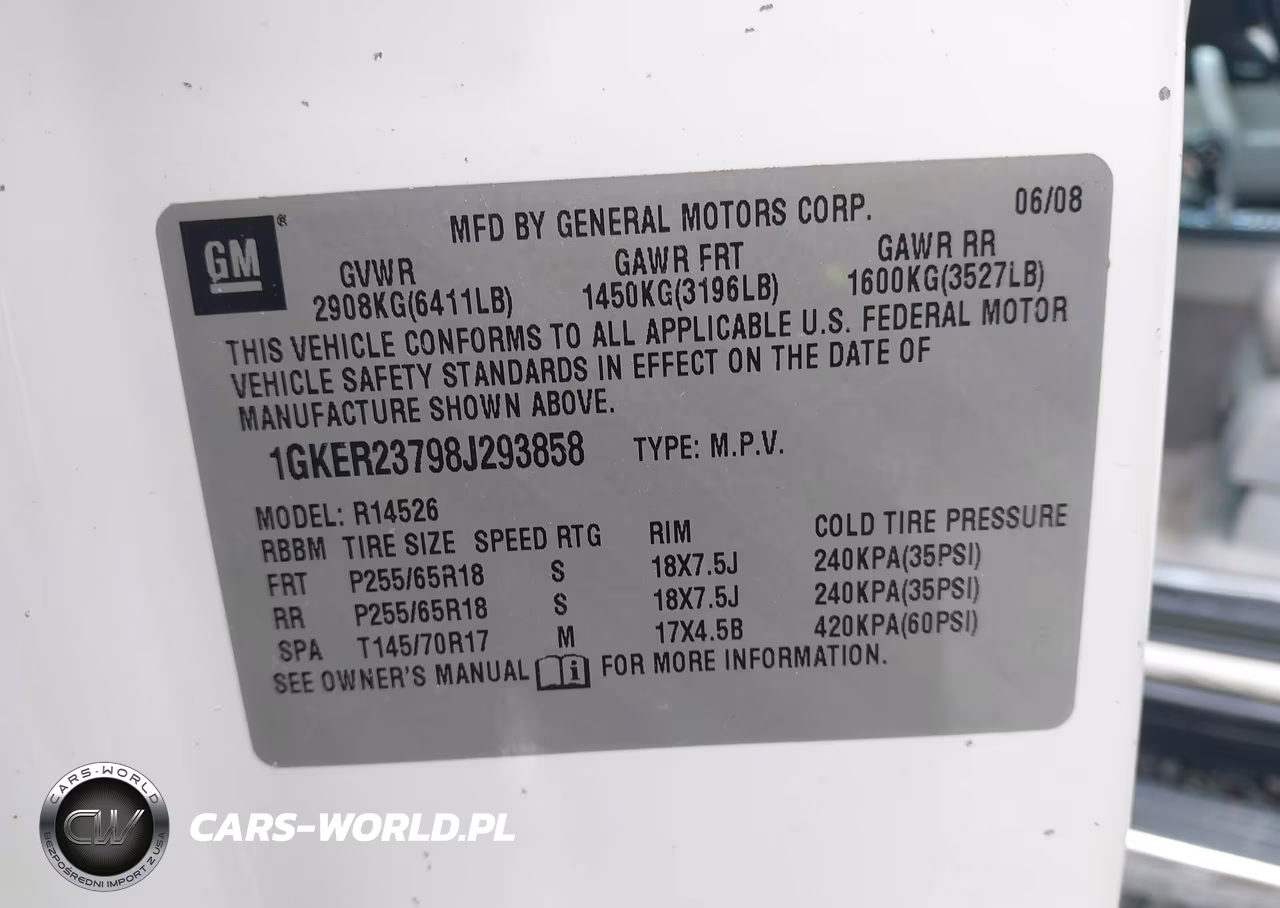 2008 GMC Acadia Slt-1 VIN:1GKER23798J293858 - 9