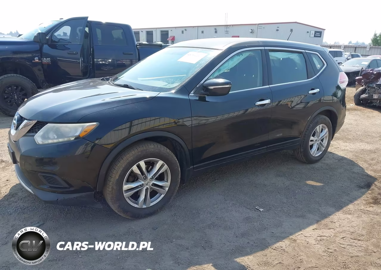 2015 Nissan Rogue S VIN:KNMAT2MV7FP540331 - 2