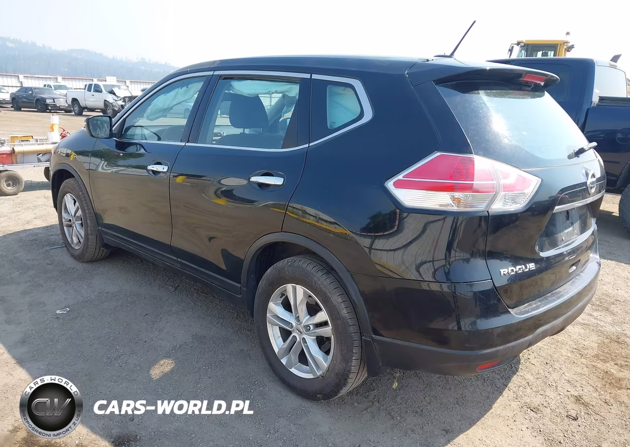 2015 Nissan Rogue S VIN:KNMAT2MV7FP540331 - 3