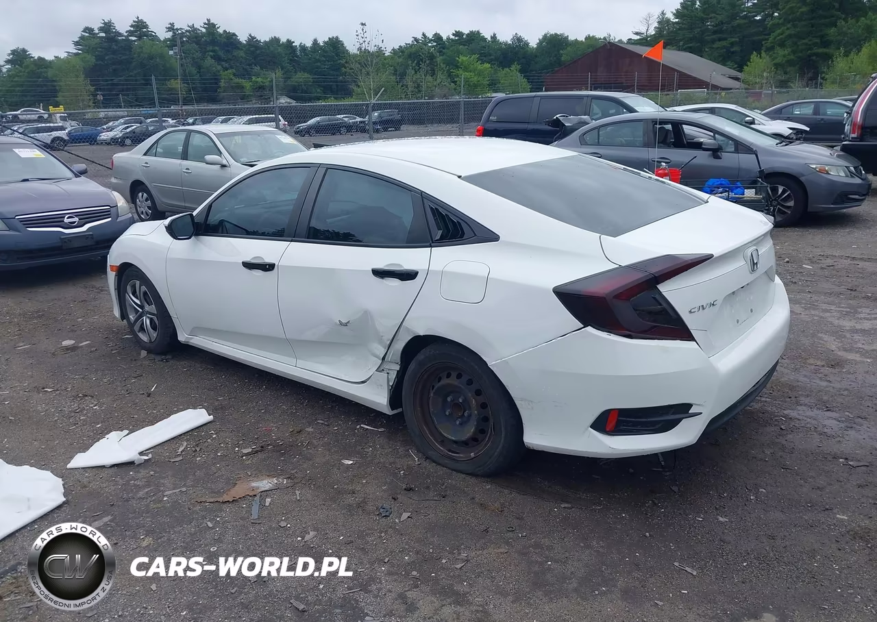 2017 Honda Civic Lx VIN:19XFC2F59HE080501 - 3