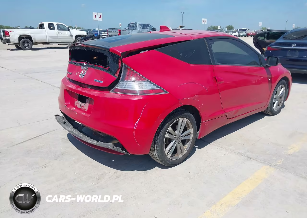 2013 Honda Cr-Z VIN:JHMZF1C48DS003618 - 4