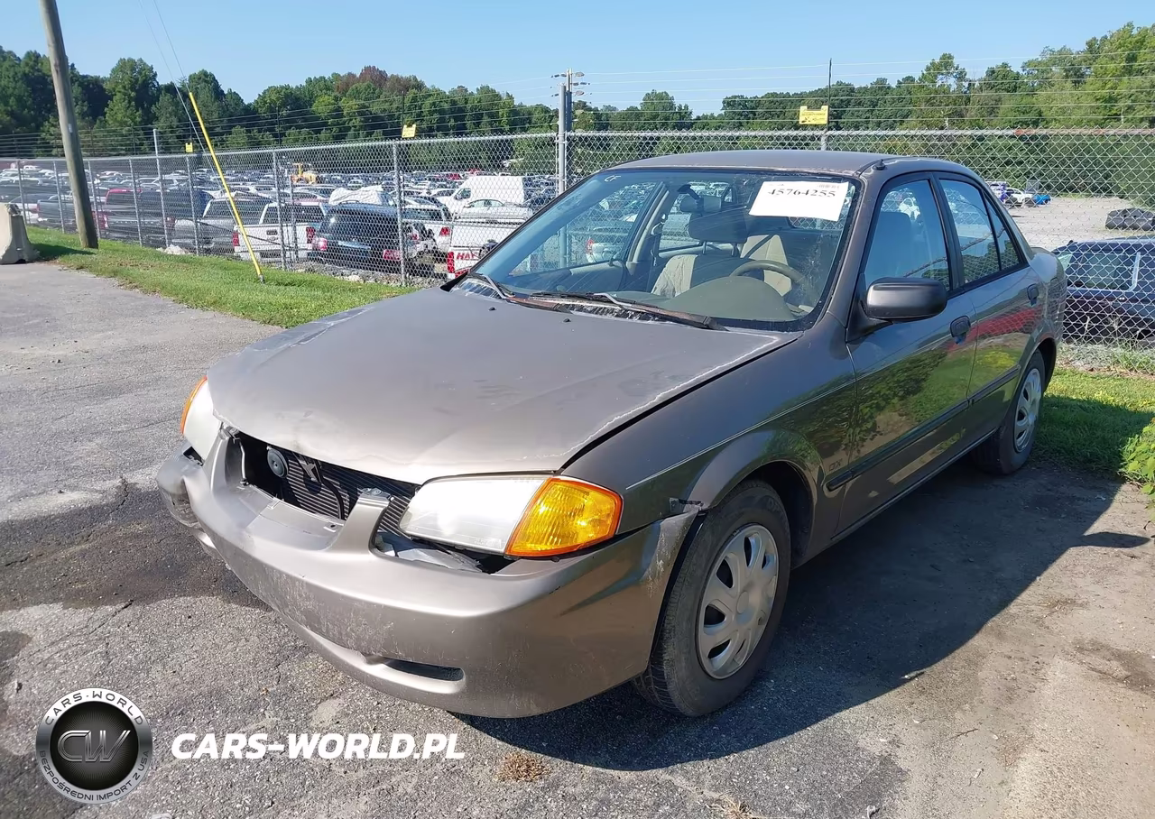 1999 Mazda Protege Dx-Lx VIN:JM1BJ2223X0194842 - 2