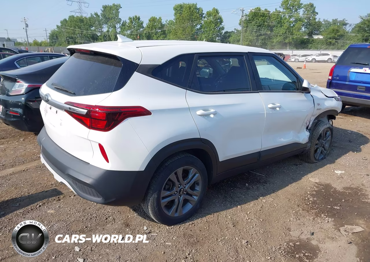 2021 Kia Seltos Lx VIN:KNDEPCAA3M7184700 - 4